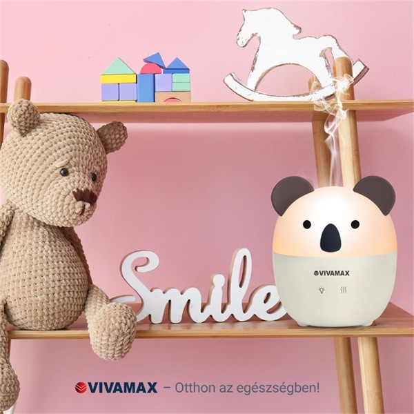 Vivamax GYVH54 ultrahangos Koala illóolaj párologtató