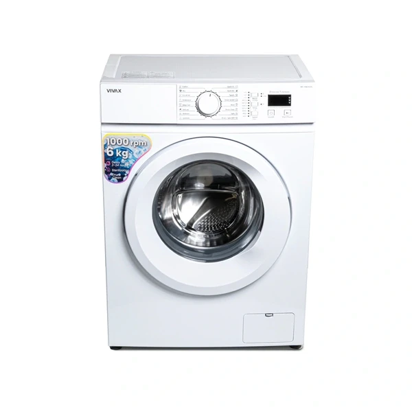 Vivax WFL-100616CDSI fehér, elöltöltős, max.1000ford., 6kg, keskeny mosógép