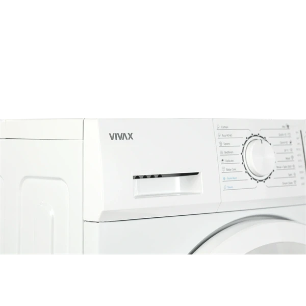 Vivax WFL-100616CSI fehér, elöltöltős, max.1000ford., 6kg, keskeny mosógép