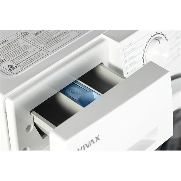 Vivax WFL-100616CSI fehér, elöltöltős, max.1000ford., 6kg, keskeny mosógép