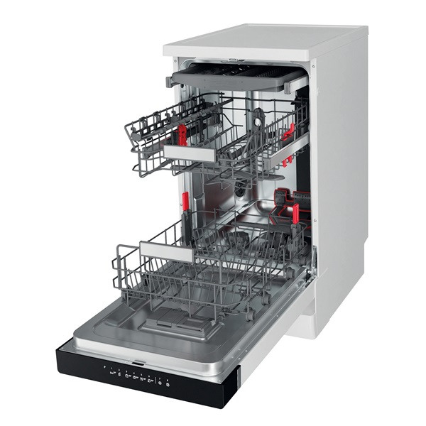 Whirlpool WSFO 3O34 PF keskeny 10 terítékes mosogatógép Whirlpool WSFO 3O34 PF keskeny 10 terítékes mosogatógép