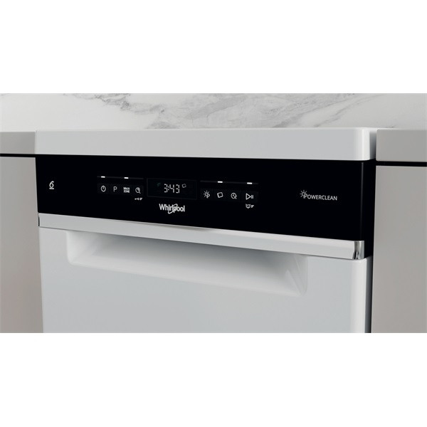 Whirlpool WSFO 3O34 PF keskeny 10 terítékes mosogatógép Whirlpool WSFO 3O34 PF keskeny 10 terítékes mosogatógép