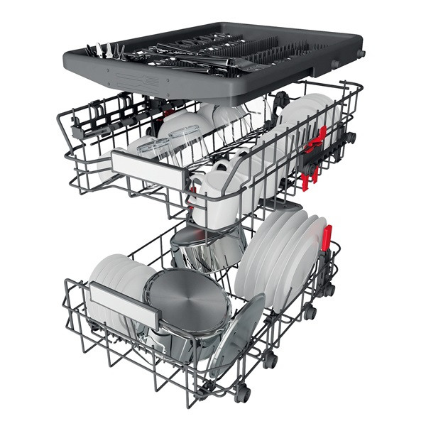 Whirlpool WSFO 3O34 PF keskeny 10 terítékes mosogatógép Whirlpool WSFO 3O34 PF keskeny 10 terítékes mosogatógép