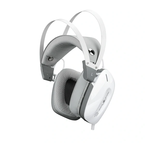 White Shark GOTTAN vezeték nélküli fehér gamer headset