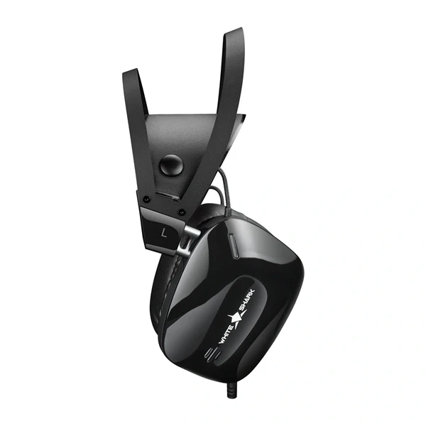 White Shark GOTTAN vezeték nélküli fekete gamer headset