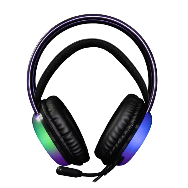 White Shark WS GH-2444B-2 PEACOCK-B-2 fekete gamer headset