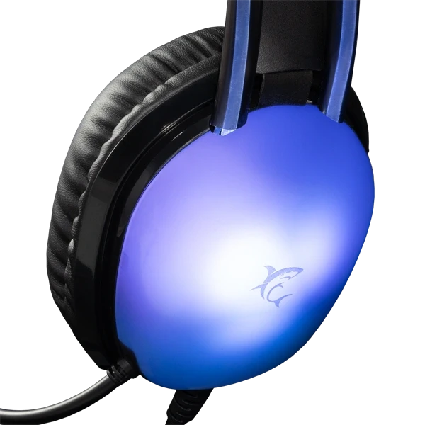 White Shark WS GH-2444B-2 PEACOCK-B-2 fekete gamer headset