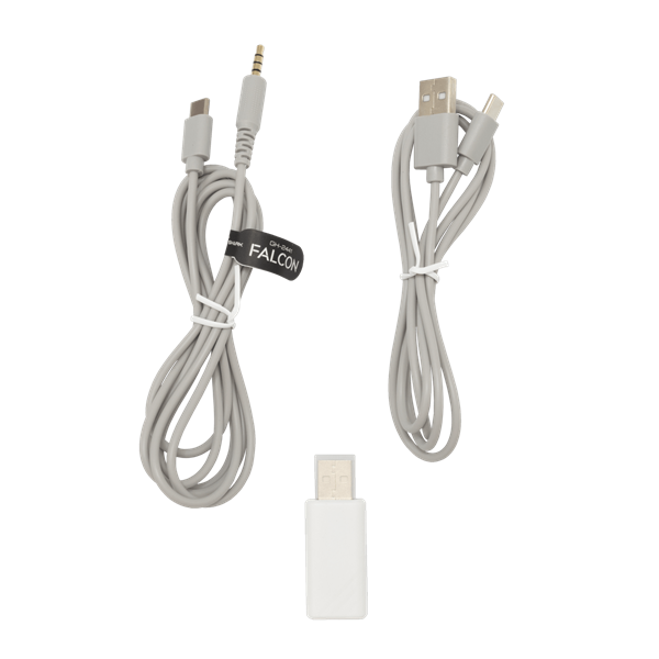 White Shark WS WGH-2441W FALCON-W vezeték nélküli fehér gamer headset