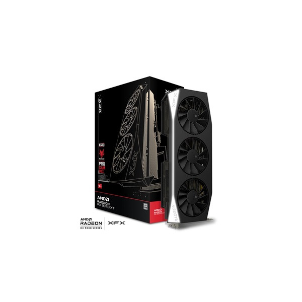 XFX Mercury AMD Radeon RX 9070XT Gaming Edition videókártya