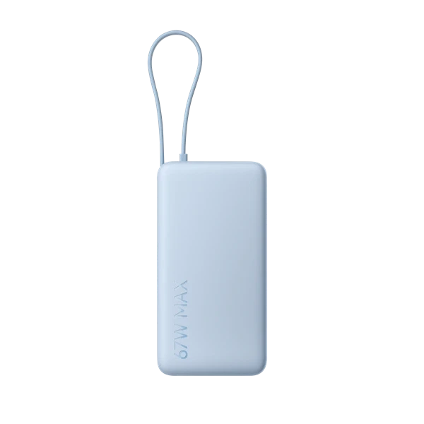 Xiaomi 67W 20000 (Integrated Cable) kék power bank