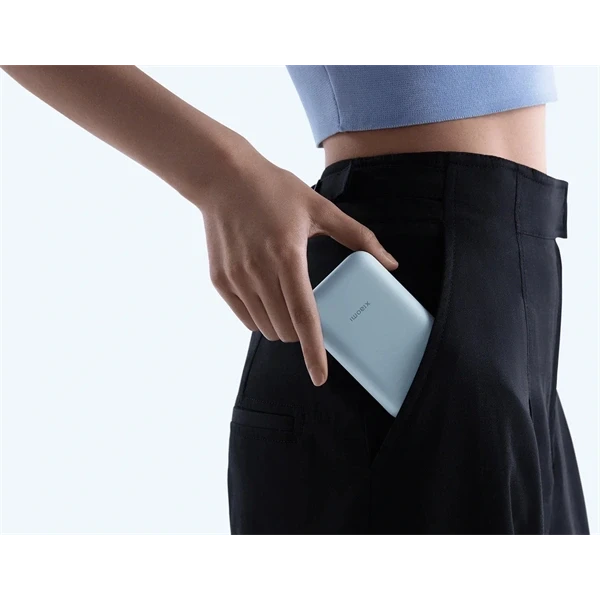 Xiaomi BHR9073GL 10000mAh (integrált kábel) kék power bank