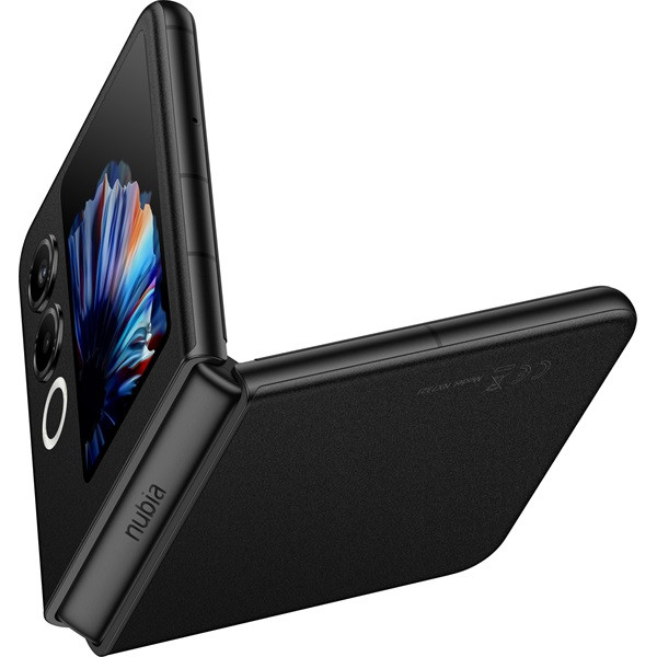 ZTE nubia Flip 2 6,9" 5G 8/256GB DualSIM fekete okostelefon