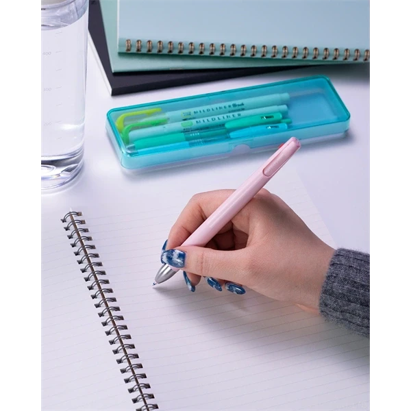 Zebra Blen 3C 0,7 szürke testű 3 színű golyóstoll