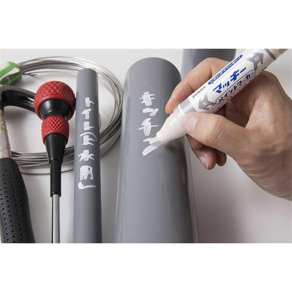 Zebra Mckie Bold fehér kétvégű lakkmarker Zebra Mckie Bold fehér kétvégű lakkmarker