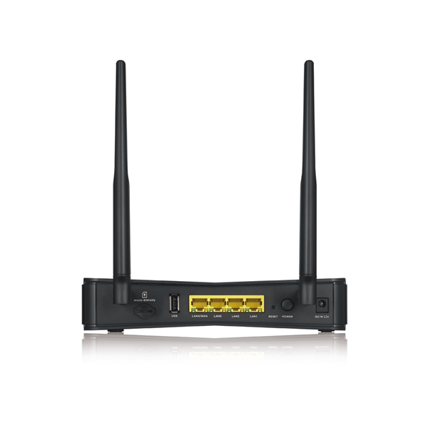 ZyXEL LTE-3301PLUS Nebula AC1200 4port GbE LAN Cat6 LTE beltéri Router