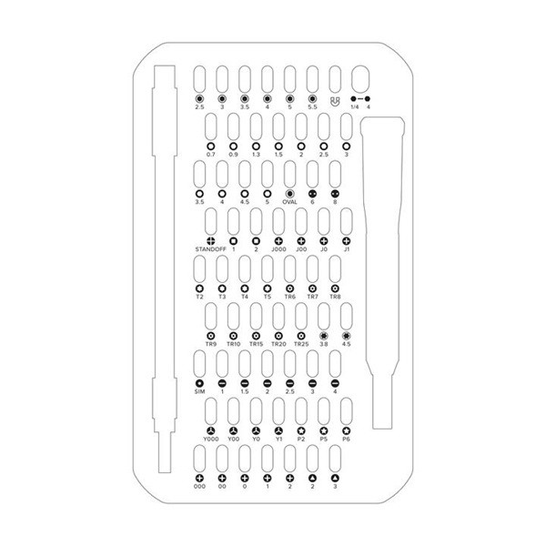 iFixit Mako Precision 64 bitfejes csavarhúzó szett