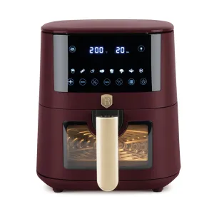 Berlinger Haus BH/9489 5 L matt bordó forrólevegős sütő