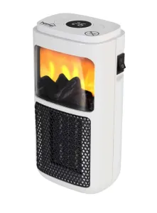 Somogyi Elektronic FKH 401 Hordozható mini kerámia fűtőtest lángeffekttel