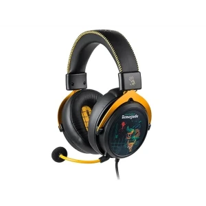 A4-Tech Bloody M595 Renegade Midnight USB fekete-sárga gamer headset