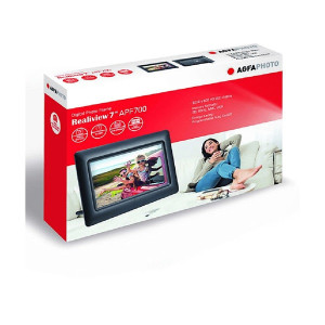 Agfa APF700 digitális 7" fekete képkeret