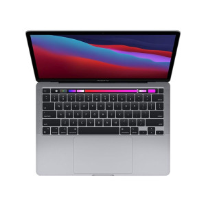 Apple MacBook Pro 2020 13,3"Retina/M1 chip és 8 magos GPU/8GB/512GB SSD/Cseh/ezüst laptop (Felújított,batteryCARE+)