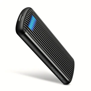 Axagon EEM2-SC USB-C 10Gbps - M.2 NVMe SSD RIBBED BoxKülső USB-C 10Gbps fém ház