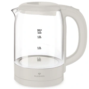 Blaumann BL-9007 1,7L-es krém üveg vízforraló