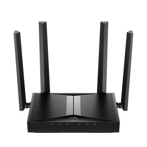 CUDY WR3600 kétsávos BE3600 Gigabit WIFI 7 fekete Router