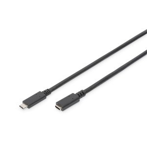DIGITUS Super Speed UHD 4K 3.1 Gen2 USB Type-C hosszabbító kábel 2m