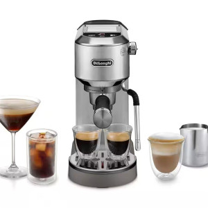 DeLonghi EC890.M Dedica Duo ezüst espresso kávéfőző