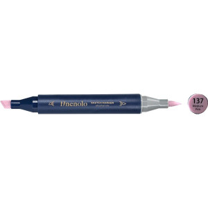 Deli Finenolo 137 - Medium Pink kétvégű permanent ART marker