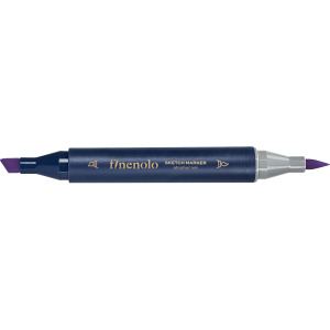 Deli Finenolo 81 - Deep Violet kétvégű permanent ART marker