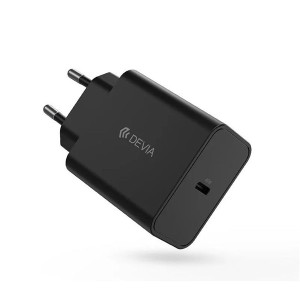 Devia ST112872 Rocket Series 45W PD fekete Type-C gyorstöltő adapter