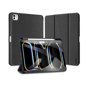 Dux Ducis DD006092 Apple iPad Pro 11 (2024) Domo Series fekete tablet tok (Smart Case Pen)