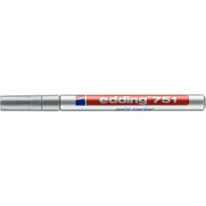 Edding 751 1-2mm ezüst lakkmarker