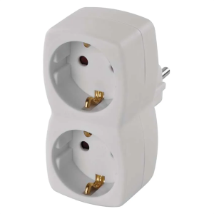 Emos P00252N 2-es elosztó aljzat