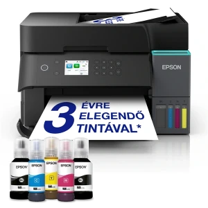 Epson EcoTank L6370 (A4, 35 lap/perc, Full duplex, ADF, USB/LAN/Wifi) színes tintasugaras multifunkciós nyomtató