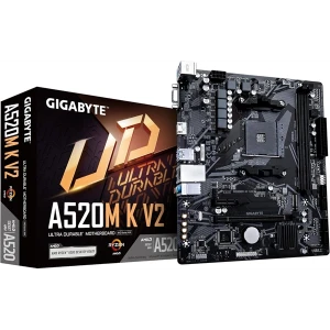 GIGABYTE Alaplap AM4 A520M K V2 AMD A520, mATX