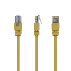 Gembird RJ45 CAT5e UTP M/M adatkábel 2m sárga