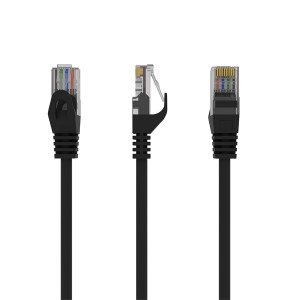 Gembird RJ45 CAT6 UTP M/M adatkábel 1m fekete