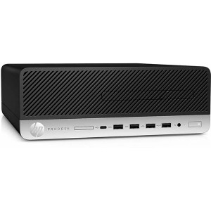 HP ProDesk 600 G4 SFF/i5-9500/8GB/256GB/Win Pro COA/fekete asztali számítógép (Használt A+)
