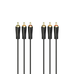 Hama 00205150 FIC AV 3rca-3rca 1,5m összekötőkábel