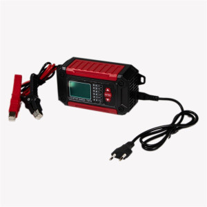 IRIS TOOLS ITBC-2000 akkumulátor töltő és teszter 12V 6A