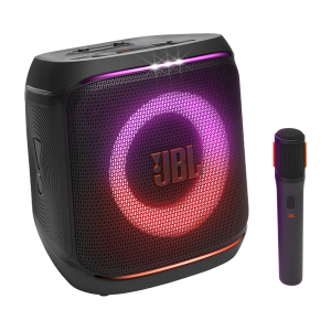 JBL Partybox Encore 2 fekete Bluetooth hangszóró vezeték nélküli mikrofonnal