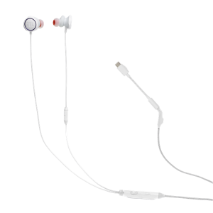 JBL Quantum 50 C vezetékes fehér gamer USB-C fülhallgató