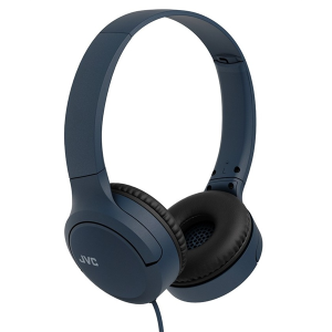 JVC HA-S33UC-A USB-C vezetékes kék mikrofonos fejhallgató