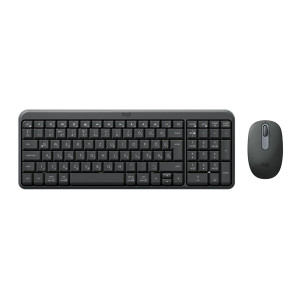 Logitech MK250 HUN grafitszürke vezeték nélküli billentyűzet + egér
