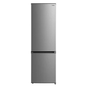 Midea MDRB380FGE02A inox, alulfagyasztós, Hűtő: 199L, Fagyasztó:71L, No frost hűtőszekrény