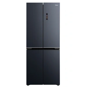 Midea MDRM587BIE70 inox, négyajtós, Hűtő:276L, Fagyasztó:150L, No frost hűtőszekrény