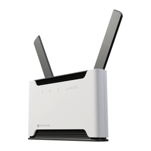 MikroTik Chateau PRO ax 802.11ax 5xGbE LAN port (PoE out port#5) 802.11ax Dual-Band Vezeték nélküli Wi-Fi 6 router